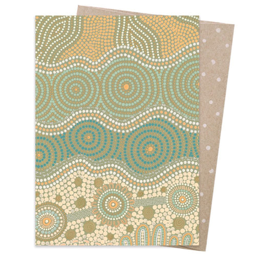 Earth Greetings Card - Travelling Our Land