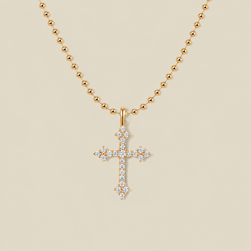 Vintage Cross Necklace
