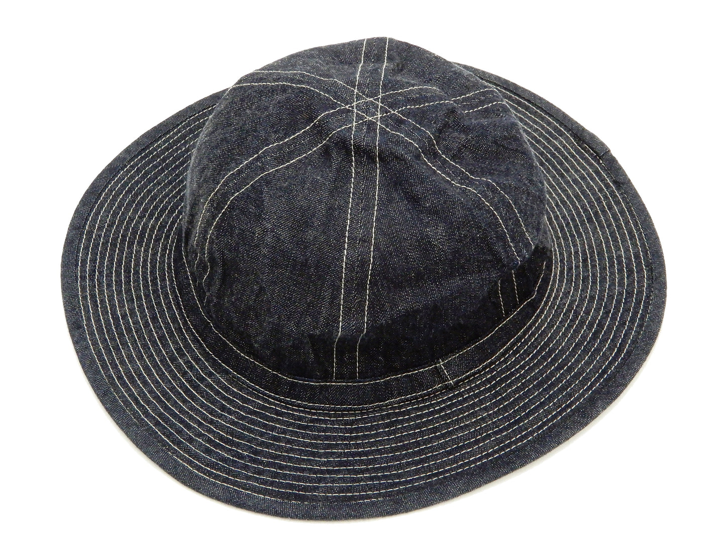 Buzz Rickson Daisy Mae Hat Men's Reproduction US Army Denim Boonie Hat BR01476 Denim-One-Wash