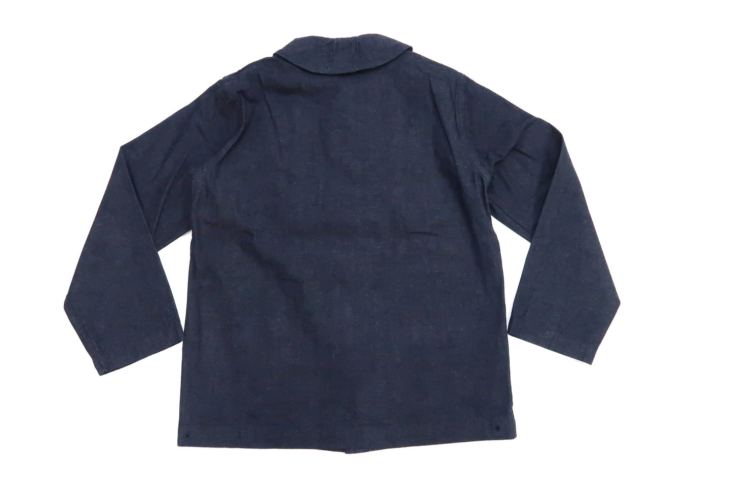Buzz Rickson Shawl Collar Denim Jacket Men's Reproduction of US Navy Dungaree Jumper BR12744