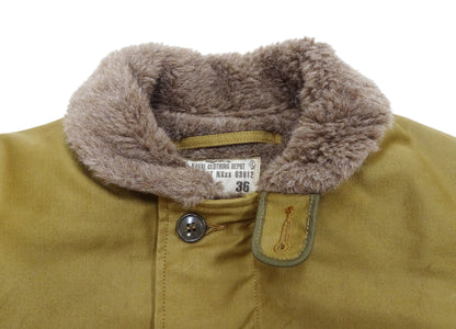 Buzz Rickson N-1 Deck Jacket DEMOTEX-ED Men's Reproduction of US Navy N1 Khaki BR15345