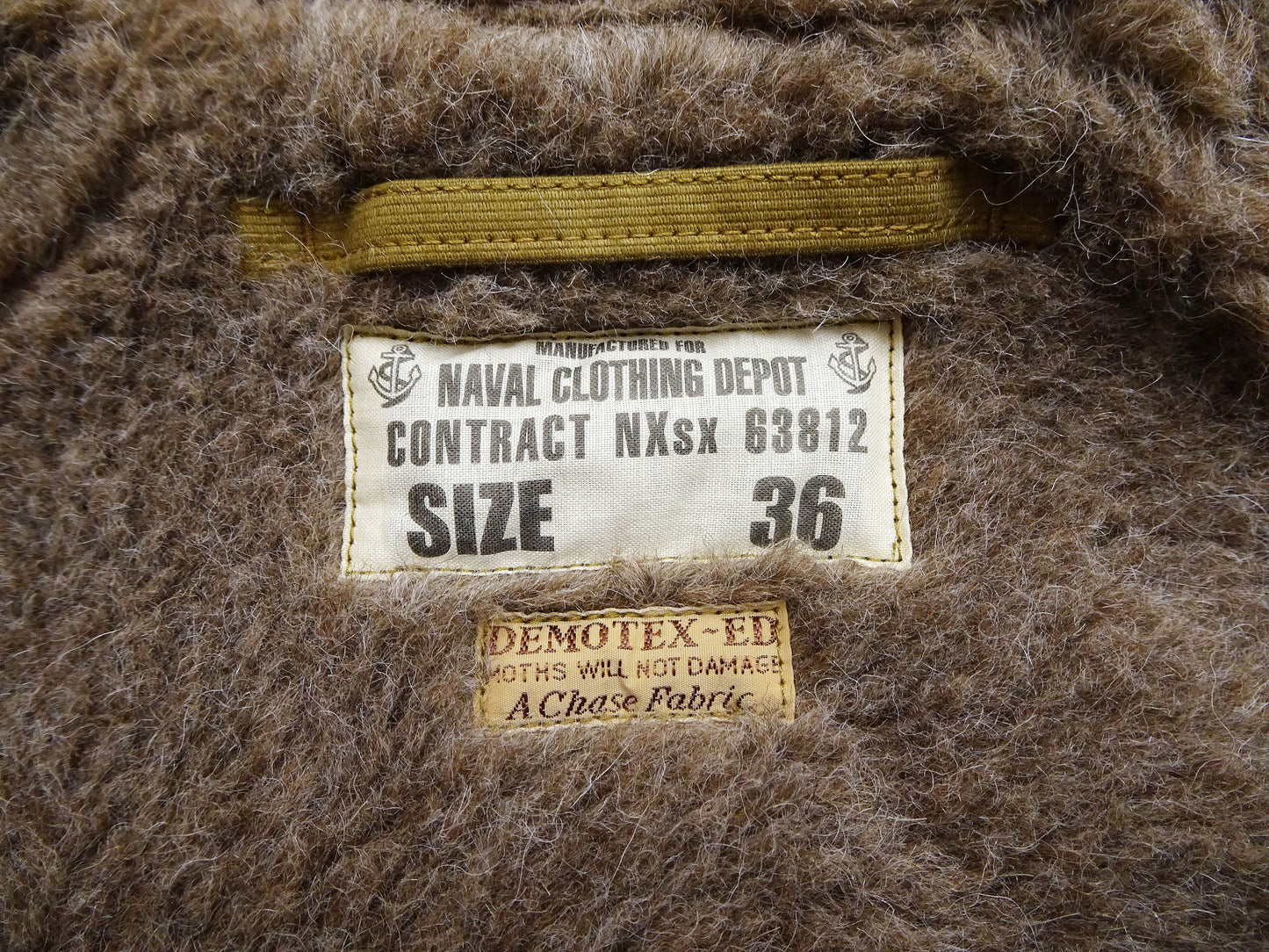 Buzz Rickson N-1 Deck Jacket DEMOTEX-ED Men's Reproduction of US Navy N1 Khaki BR15345