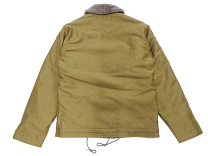 Buzz Rickson N-1 Deck Jacket DEMOTEX-ED Men's Reproduction of US Navy N1 Khaki BR15345
