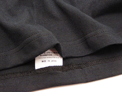 Buzz Rickson T-shirt Men's Plain T shirt Short Sleeve Loopwheel Tee BR78960 119 Black