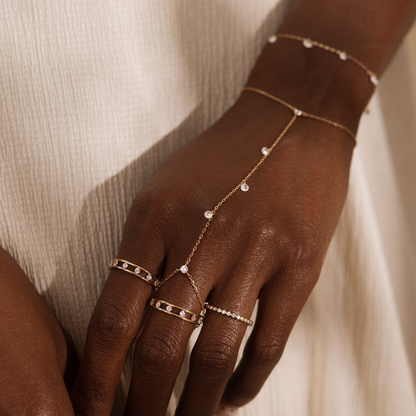 Dew Drop Hand Chain