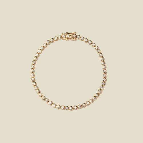 CZ Poppy Tennis Bracelet