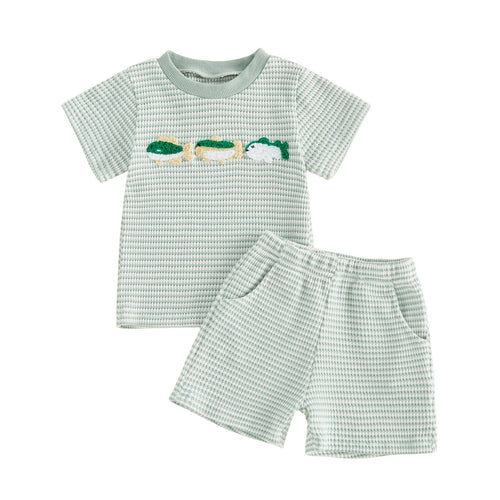 THREE LITTLE FISH Striped Outfit