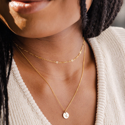 December Birth Flower Necklace