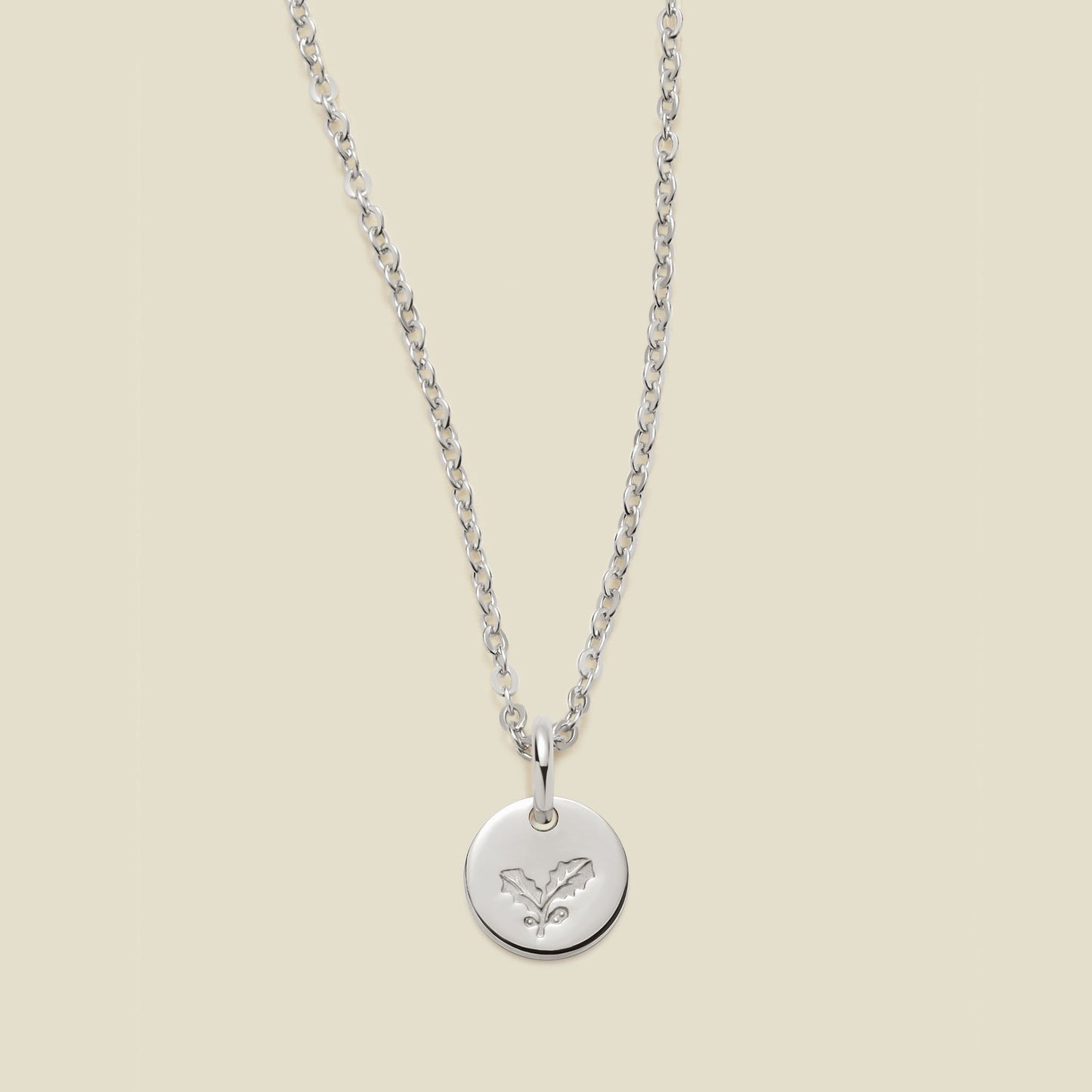 December Birth Flower Necklace