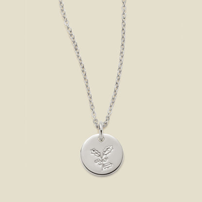December Birth Flower Necklace