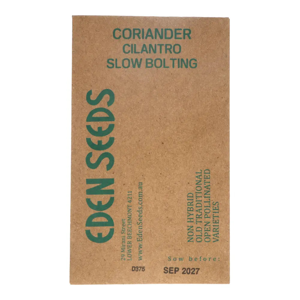 Eden Seeds - Cilantro Coriander