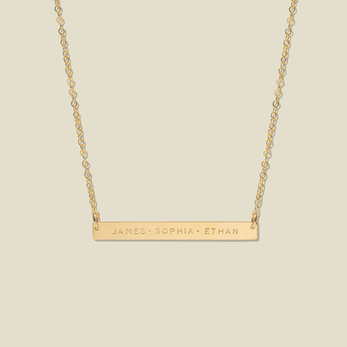 Everly Bar Necklace
