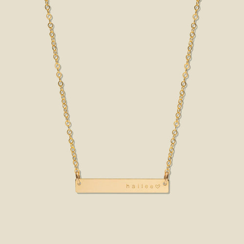 Horizontal Bar Necklace