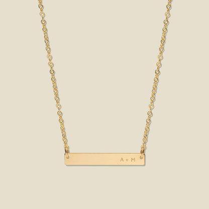 Horizontal Bar Necklace