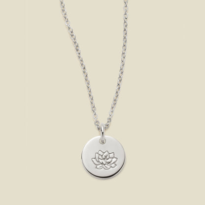 July Birth Flower Necklace