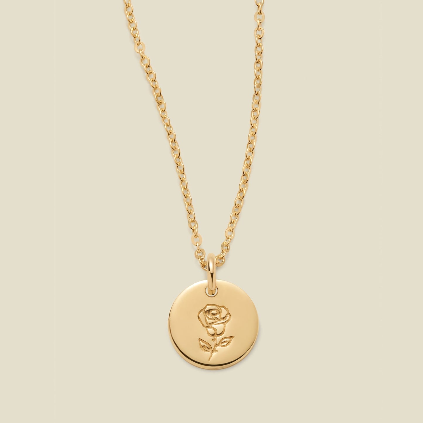 June Birth Flower Necklace