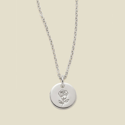 June Birth Flower Necklace