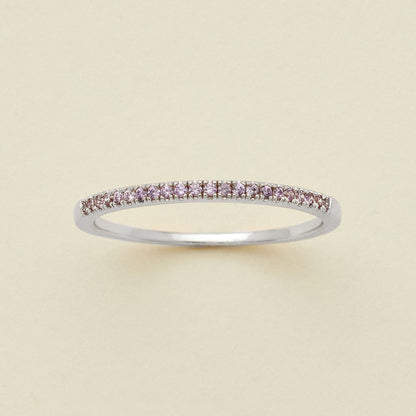 June Birthstone Stacking Ring