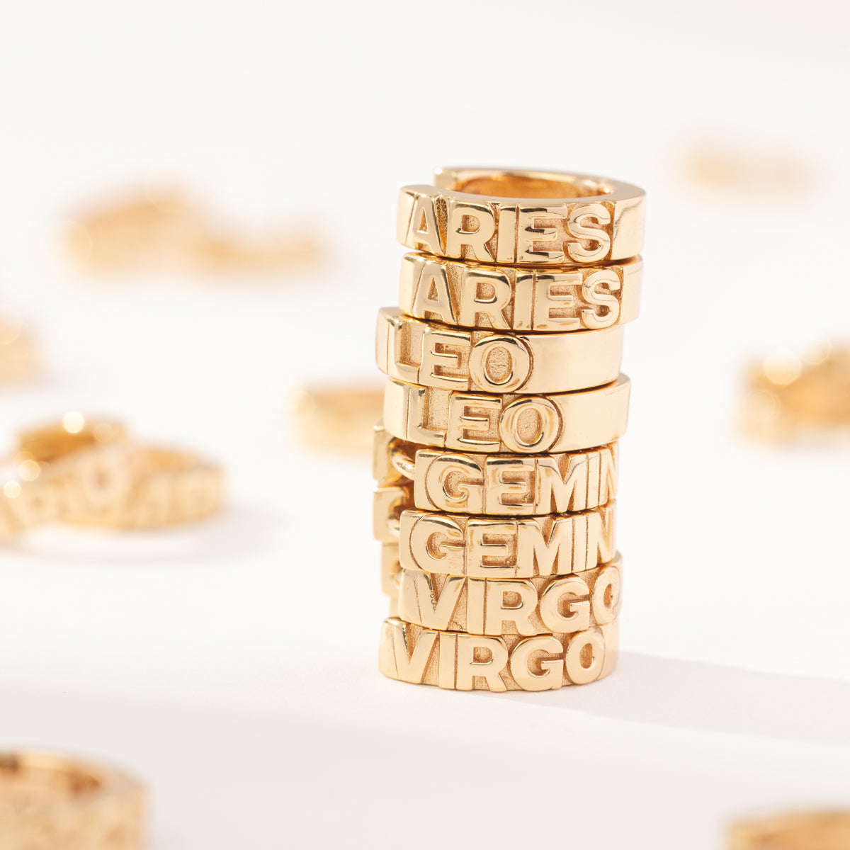 Leo Huggie Hoop Earrings | Final Sale