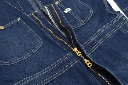 Lee Coverall Men's Reproduction of Union-All Long Sleeve Unlined Coveralls LM7213 LM7213-236 Faded-Denim