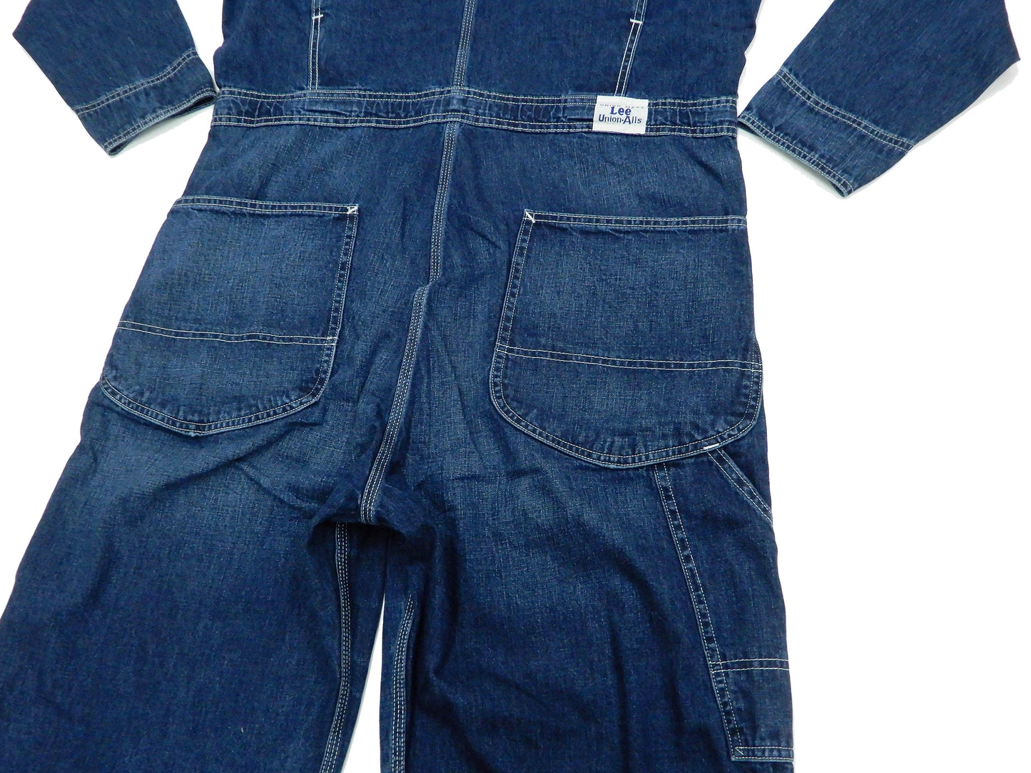 Lee Coverall Men's Reproduction of Union-All Long Sleeve Unlined Coveralls LM7213 LM7213-136 Fade-Denim