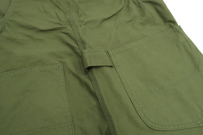 Lee Overalls Men's Casual Fashion Double Knee Duck Canvas Bib Overall High-Back LM8605 LM8605-121 Olive