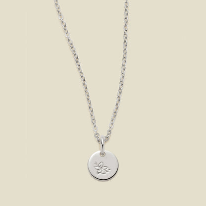 March Birth Flower Necklace