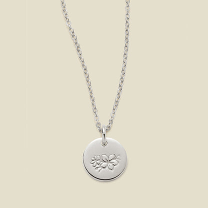 March Birth Flower Necklace