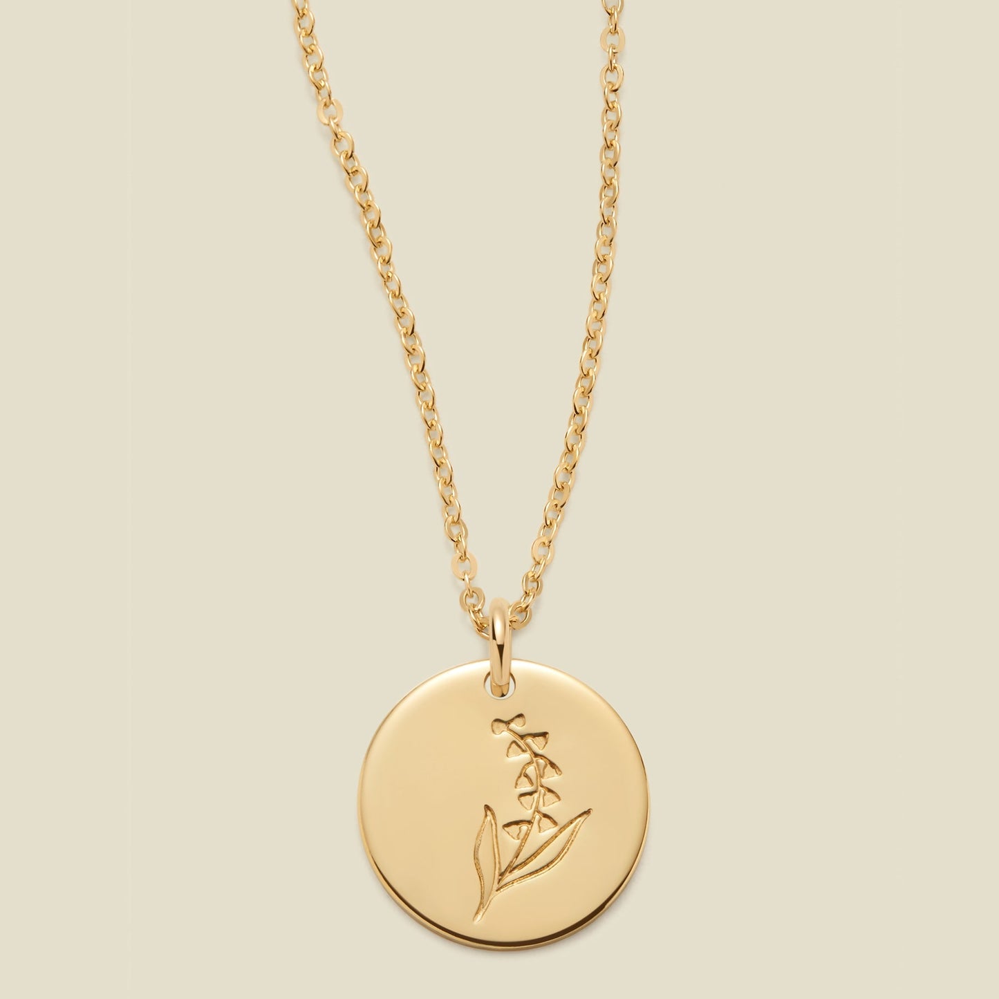 May Birth Flower Necklace
