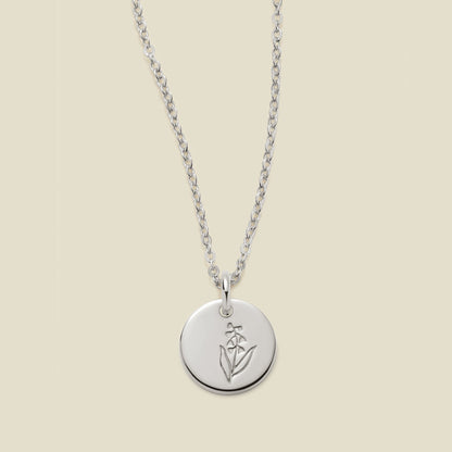 May Birth Flower Necklace