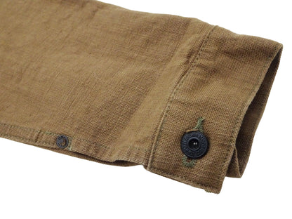 ONI Denim Men's Type I-Inspired Jacket Brown-Khaki 13 oz. Sulfur-Dyed Heavy Oxford Made in Japan (ONI-01507L-HOX-BRK)