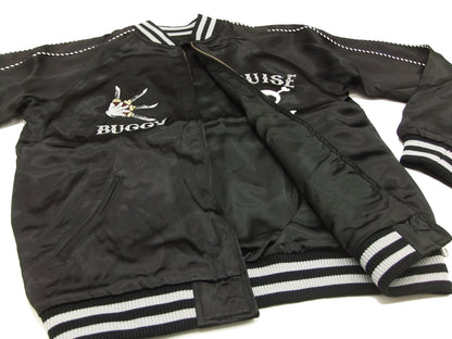 Hanatabi Gakudan Men's Japanese Souvenir Jacket Japanese ONE PIECE Sukajan Script OPSJ-004