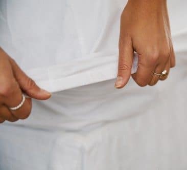 EcoLinen Organic Cotton Sheet Separates - White