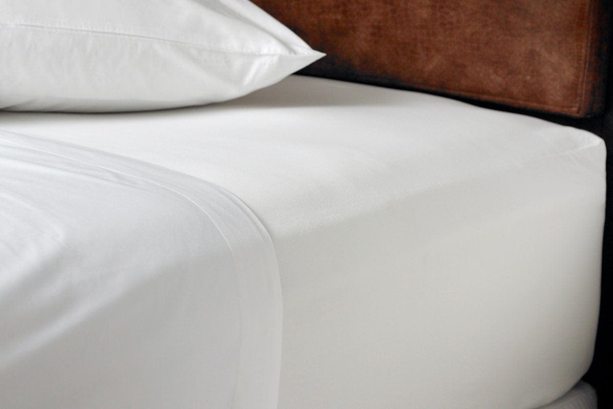 EcoLinen Organic Cotton Sheet Separates - White