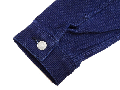 Kojima Genes Sashiko Jacket rnb5049 Men's Type 2 Style Japanese Sashiko Indigo Jacket RNB-5049