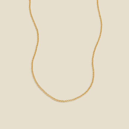 Rolo Charm Chain Necklace