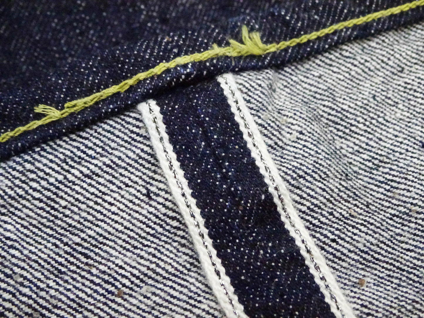 Samurai Jeans S0511XXII Men's Slim Tapered Fit One-Washed 15 Oz. Japanese Indigo Denim Pants