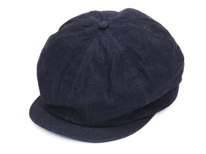 Sugar Cane Applejack Cap Men's Casual Short Brim Denim Work Hat SC02705