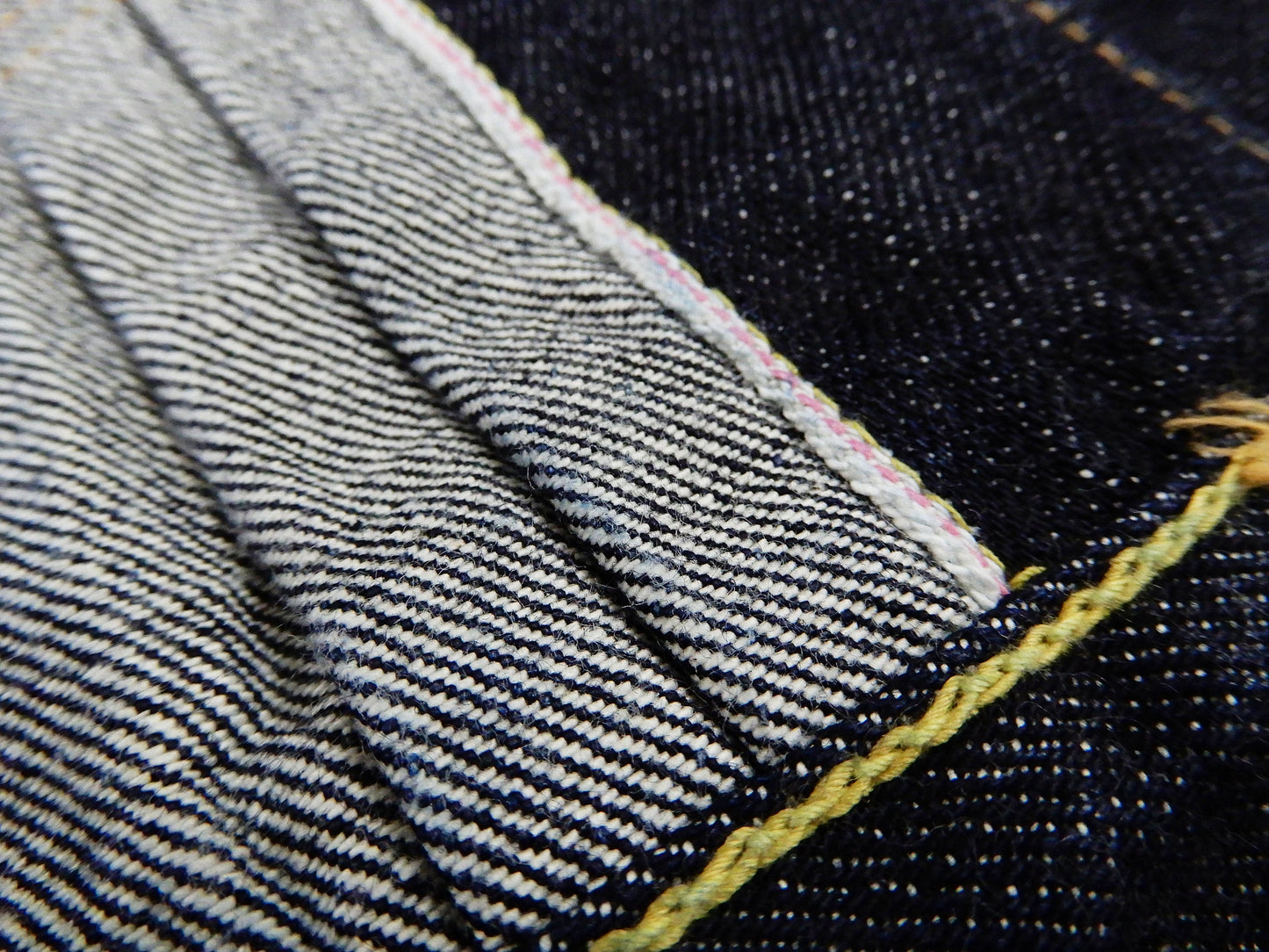 Sugar Cane Denim Trucker Jacket Men's Type 2 1953 Style Jean Jacket SC11953A 421 One Wash Deep blue indigo