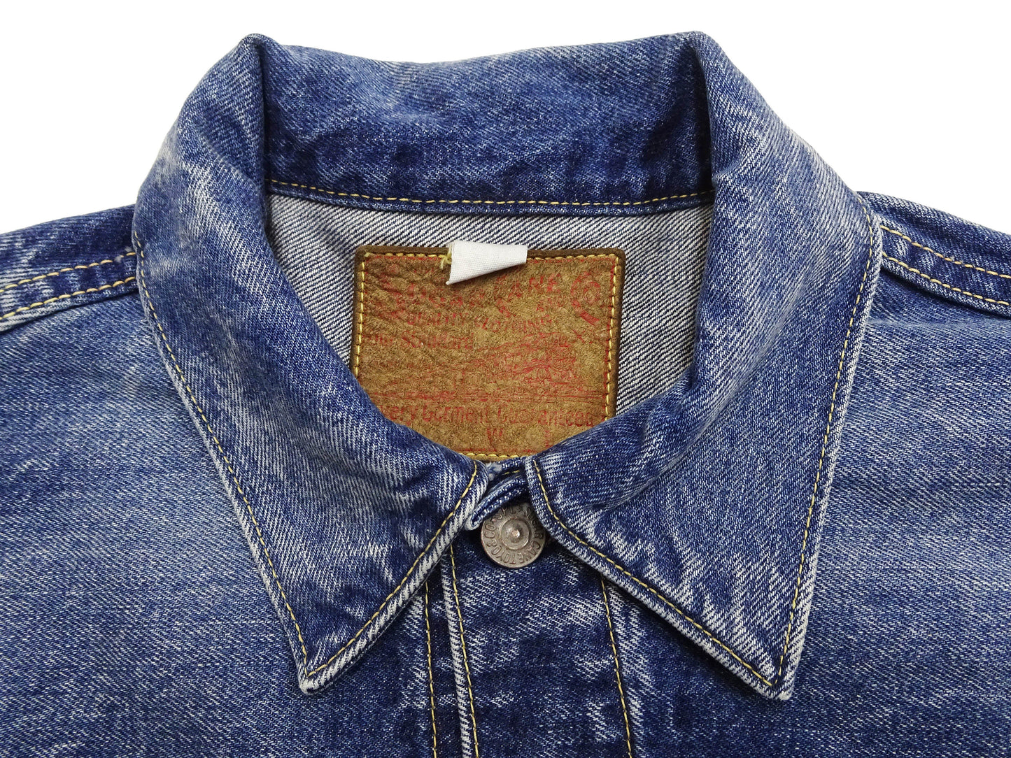 Sugar Cane Faded Denim Jacket SC11953SW Men's Type 2 Style Jean Jacket SC11953SW-429