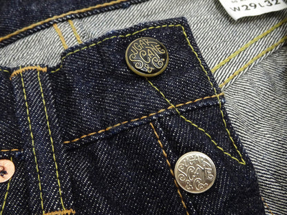 Sugar Cane Union Star Jeans SC40065 - Men's 14.25 oz. Selvedge Denim - Regular Straight Fit - Lot 065 One Wash
