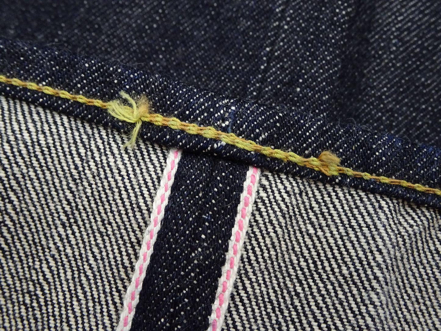 Sugar Cane Union Star Jeans SC40065 - Men's 14.25 oz. Selvedge Denim - Regular Straight Fit - Lot 065 One Wash