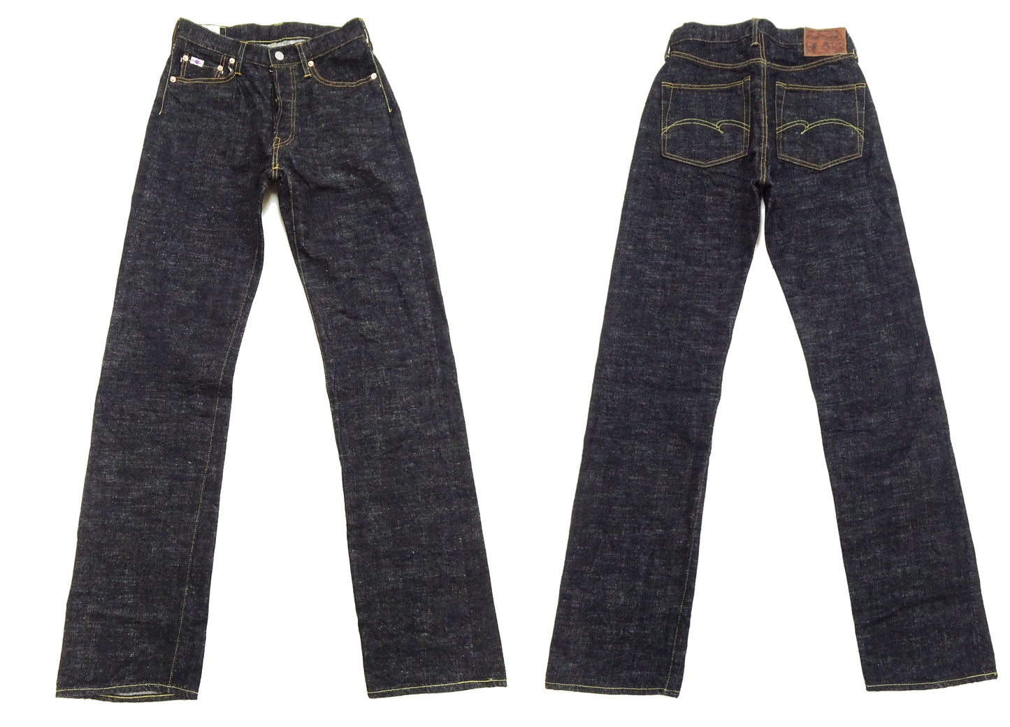 Studio D'Artisan GL3 Jeans SD-1001 - Men's Regular Straight Fit, GL-3 15oz Japanese Selvedge Denim, One-Wash Indigo