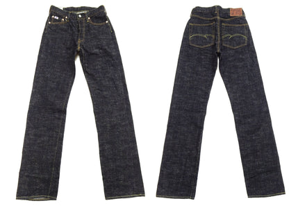 Studio D'Artisan GL3 Jeans SD-1001 - Men's Regular Straight Fit, GL-3 15oz Japanese Selvedge Denim, One-Wash Indigo