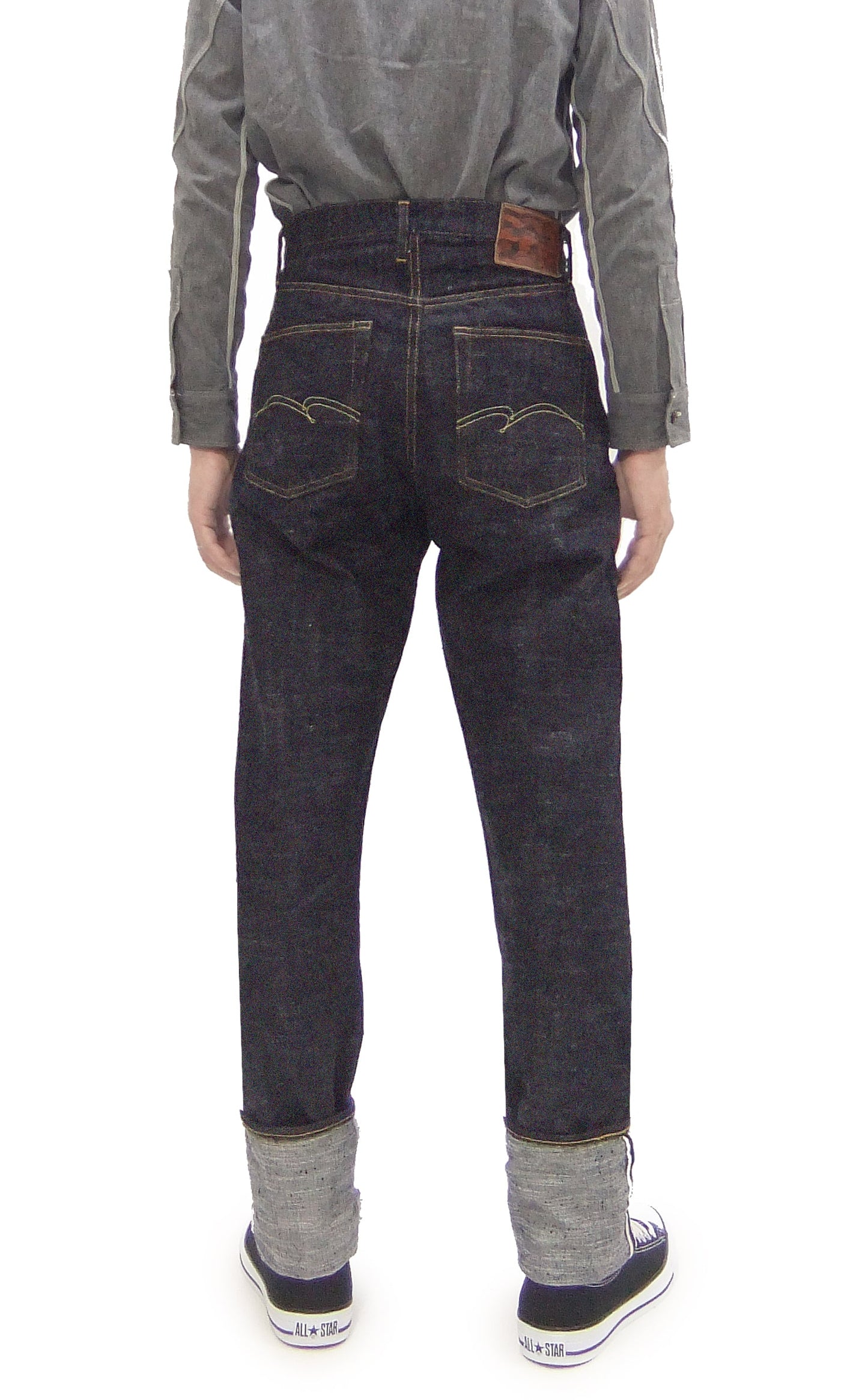 Studio D'Artisan GL3 Tapered jeans SD-1008 - Men's Relaxed Tapered fit, GL-3 15oz Japanese Selvedge Denim, One-Wash Indigo