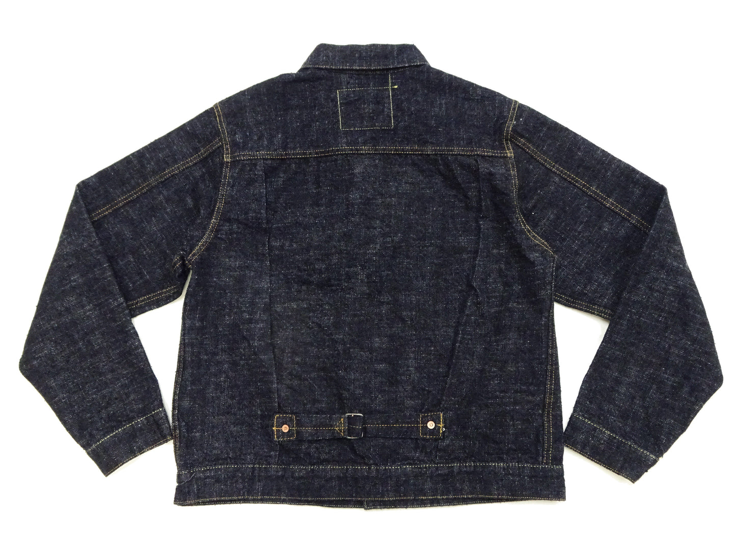 Studio D'Artisan Men's Type I Denim Jacket - 15oz Selvedge Denim Toyoda GL3 Woven, Made in Japan (SDA SD-4101 One-Wash)