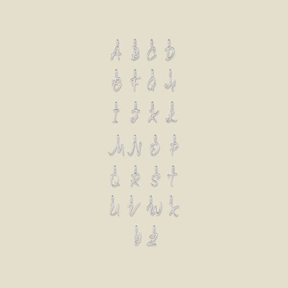 Script Initial J Charm