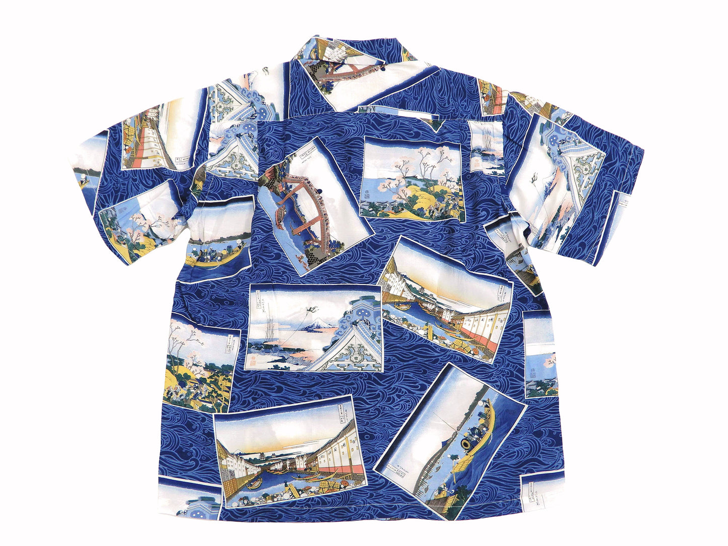 Sun Surf Men's Hawaiian Shirt Katsushika Hokusai Views Edo Short Sleeve Aloha Shirt SS38469