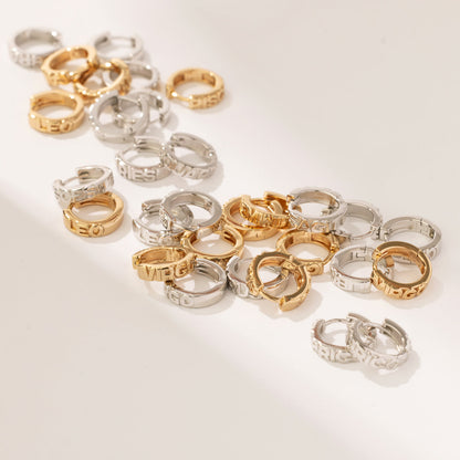 Taurus Huggie Hoop Earrings | Final Sale