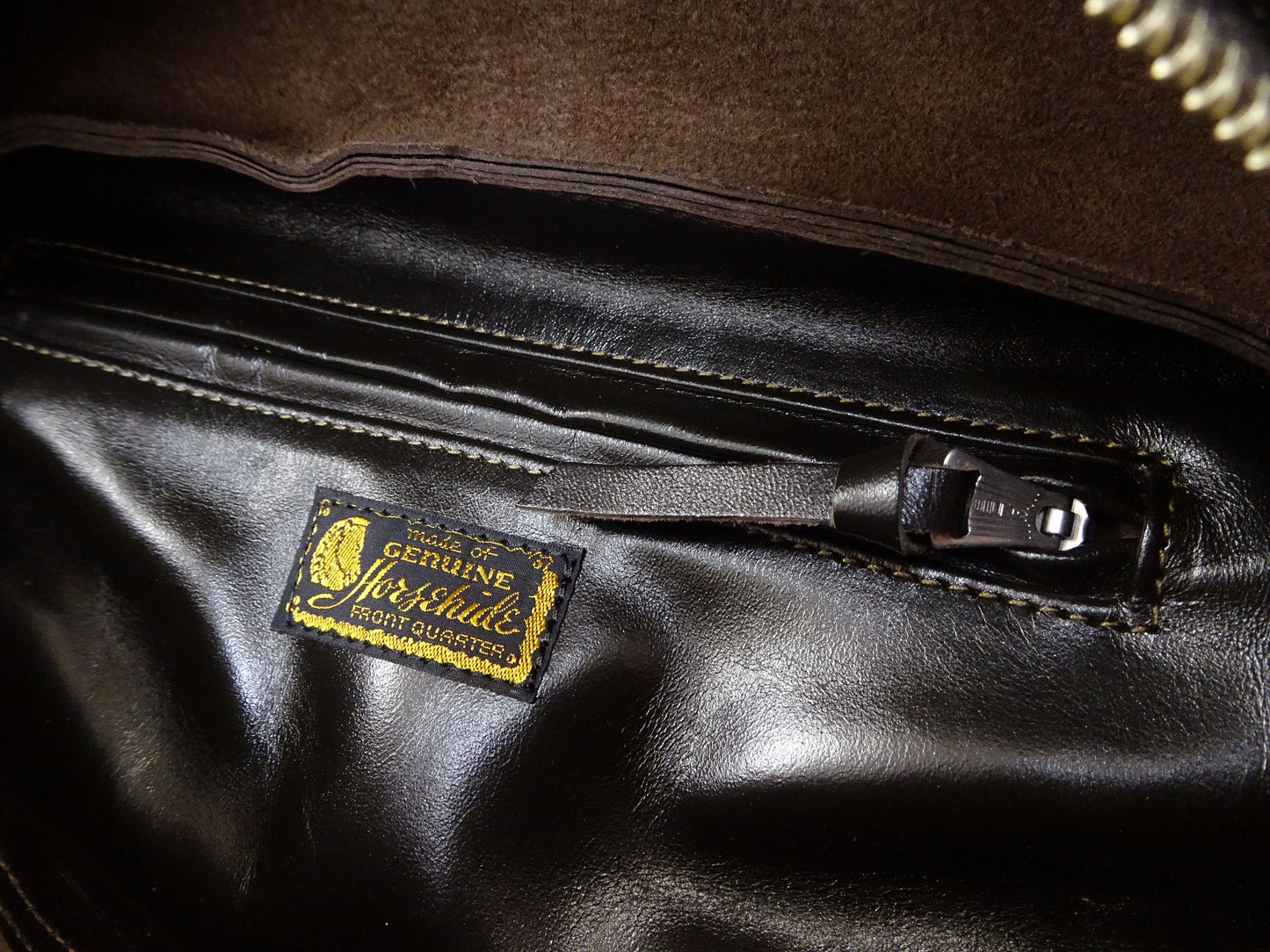 TOYS McCOY Bag Men's Casual Genuine Horsehide Quilted Leather Sling Bag Waist Pack TMA2422 050 Brown